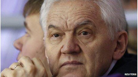 Russian businessman Gennady Timchenko