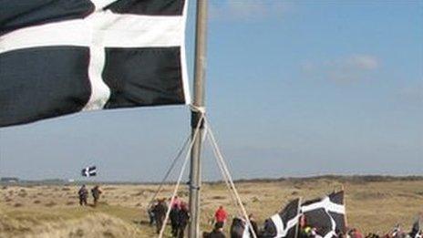 The Cornish flag