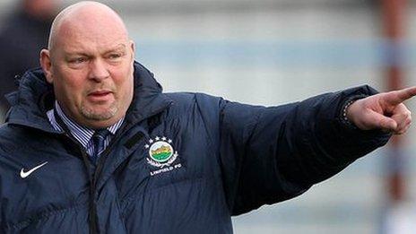 Linfield manager David Jeffrey