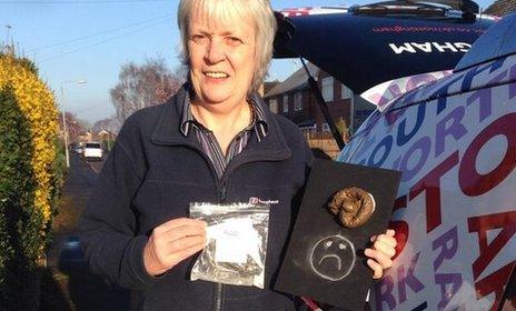 Parish councillor Barbara Breakwell