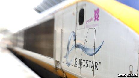 Eurostar train