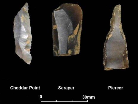 Creswellian stone tools