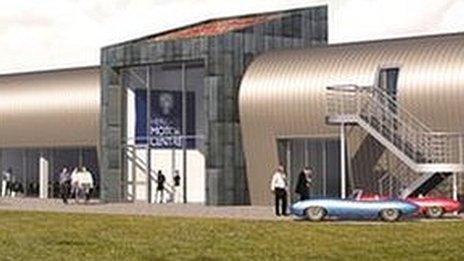 Artist's impression of the new centre