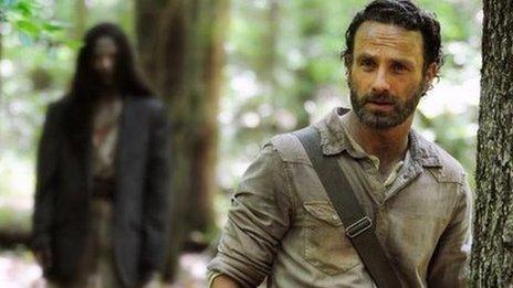 Andrew Lincoln, series four of The Walking Dead