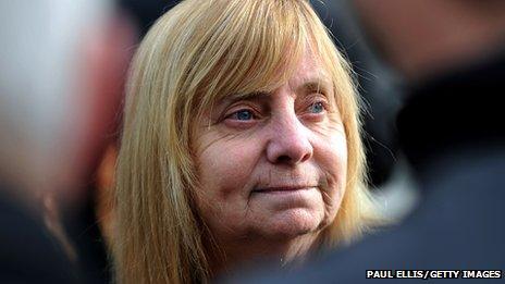 Chairwoman of the Hillsborough Families Support Group, Margaret Aspinall