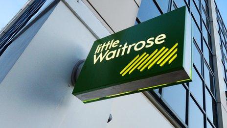 Little Waitrose sign