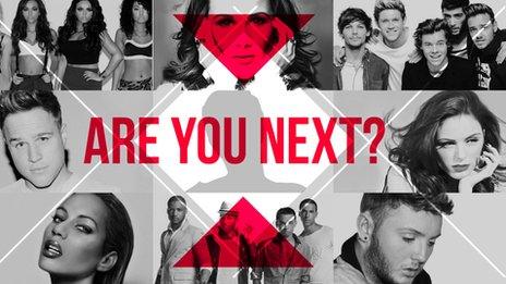 X Factor flyer