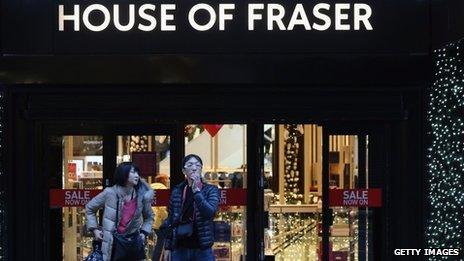 House of Fraser store