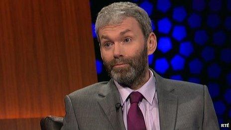 John Wilson on the Late Late Show