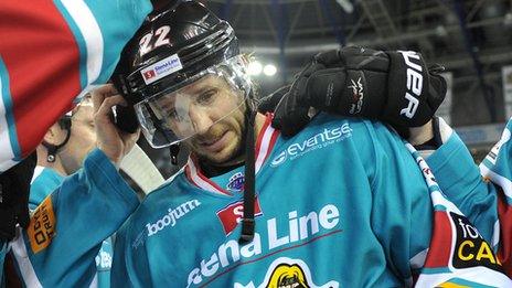 Kevin Saurette scored the only goal as the Belfast Giants beat Fife Flyers