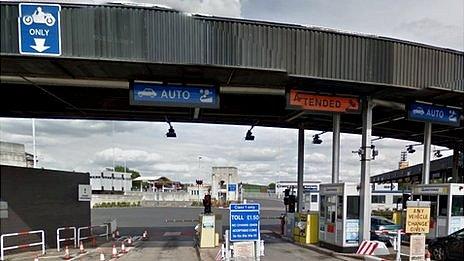 Wallasey Tunnel entrance