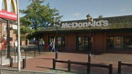 McDonald's in Maryhill Road, Glasgow