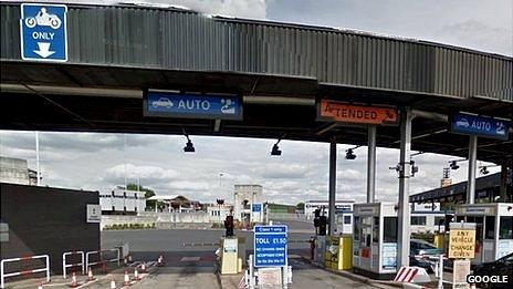 Wallasey Tunnel entrance