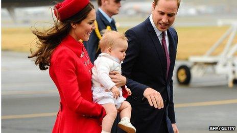 Royals in New Zealand