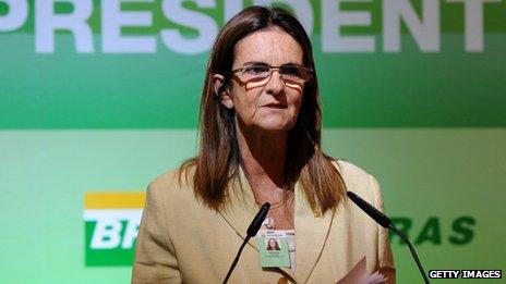 Petrobras president Maria das Gracas Silva Foster says new oil price adjustments will help the firm