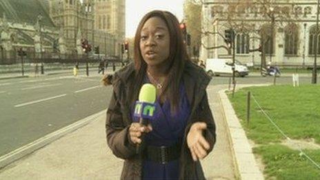 Ayshah reports from outside parliament