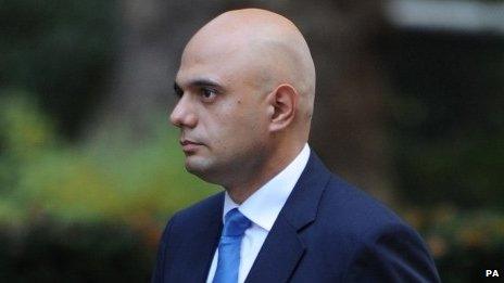 New culture secretary Sajid Javid