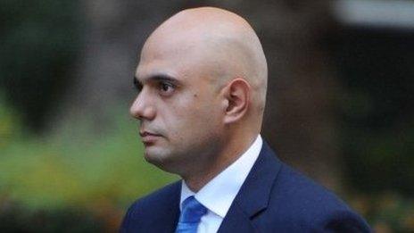 New culture secretary Sajid Javid