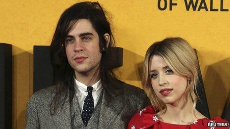 Peaches Geldof with Thomas Cohen