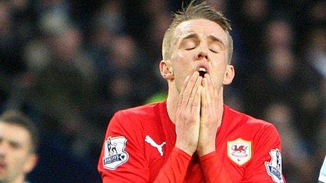 Cardiff winger Craig Noone