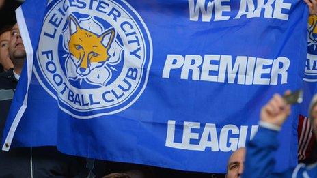 Leicester City banner