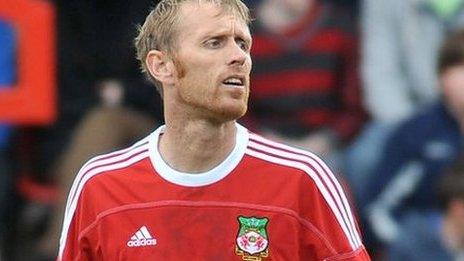 Wrexham striker Brett Ormerod