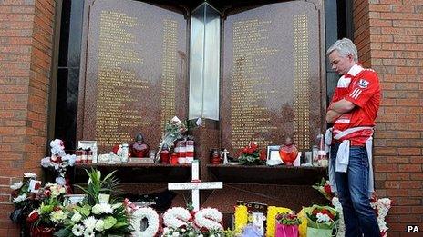 Hillsborough Memorial at Anfield