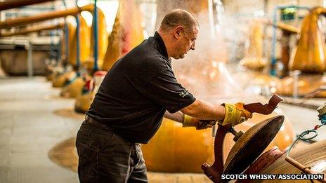 Distillery worker