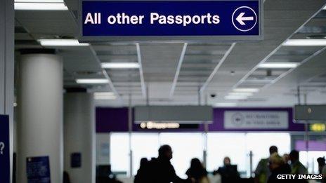 Border control: eDINBURGH AIRPORT 10/2/2014