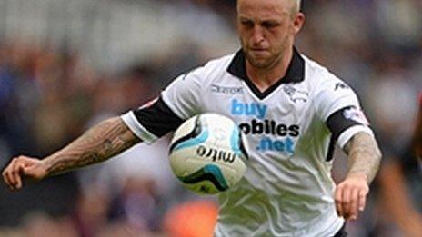 Derby County's Johnny Russell