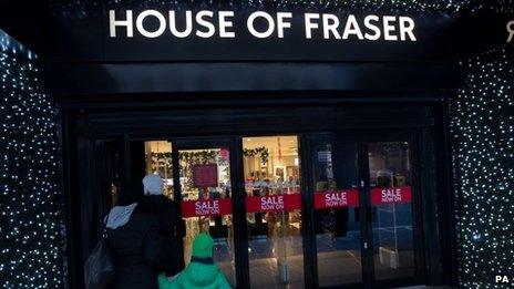 House of Fraser store