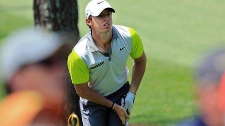 Rory McIlroy had an eventful final round