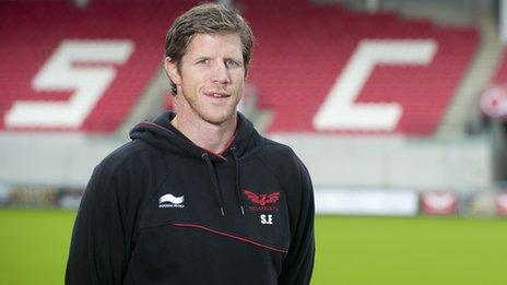 Scarlets head coach Simon Easterby