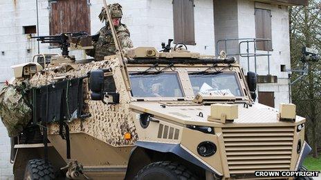 RAF Regiment vehicle