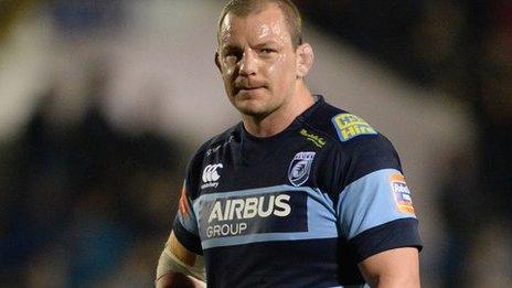 Cardiff Blues Matthew Rees