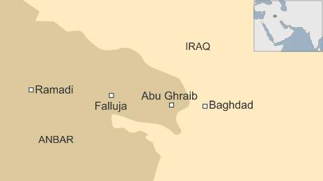 Map of Iraq