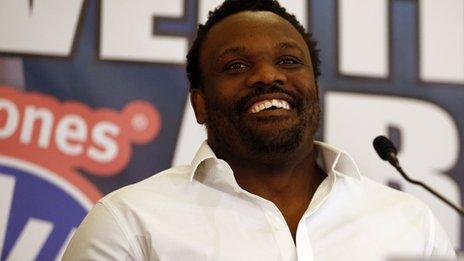 Boxer Dereck Chisora