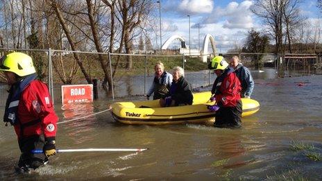 Flood rescue