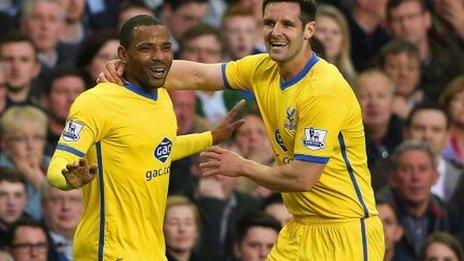 Jason Puncheon and Scott Dann