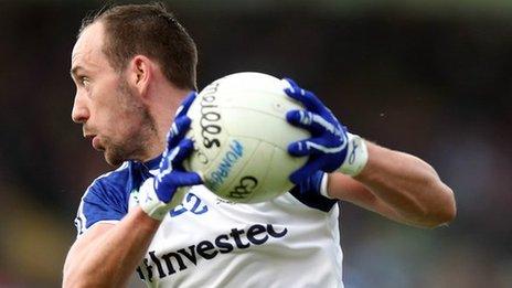 Gavin Doogan scored Monaghan's first goal against Louth