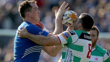 Devin Toner and Robert Barbieri