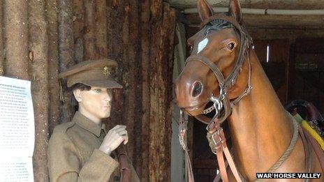 The museum focuses on War Horse