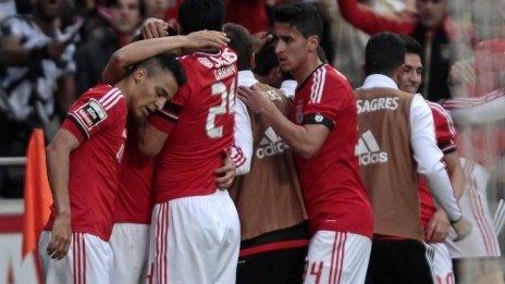 Benfica celebrate