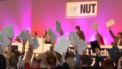 Strike vote at NUT