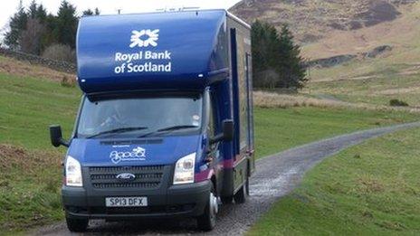 RBS mobile van