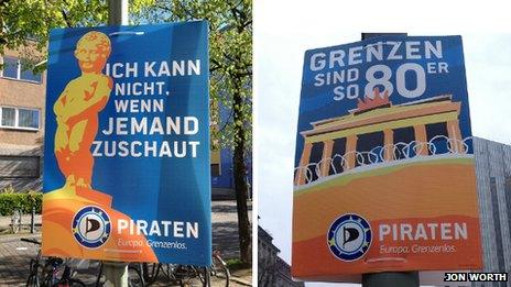 Pirate Party posters