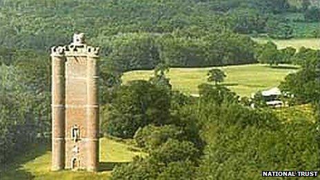 King Alfred's Tower at Stourhead