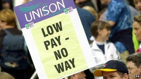 Unison placard