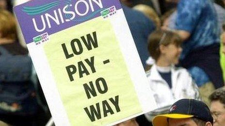 Unison placard