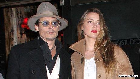 Johnny Depp and Amber Heard